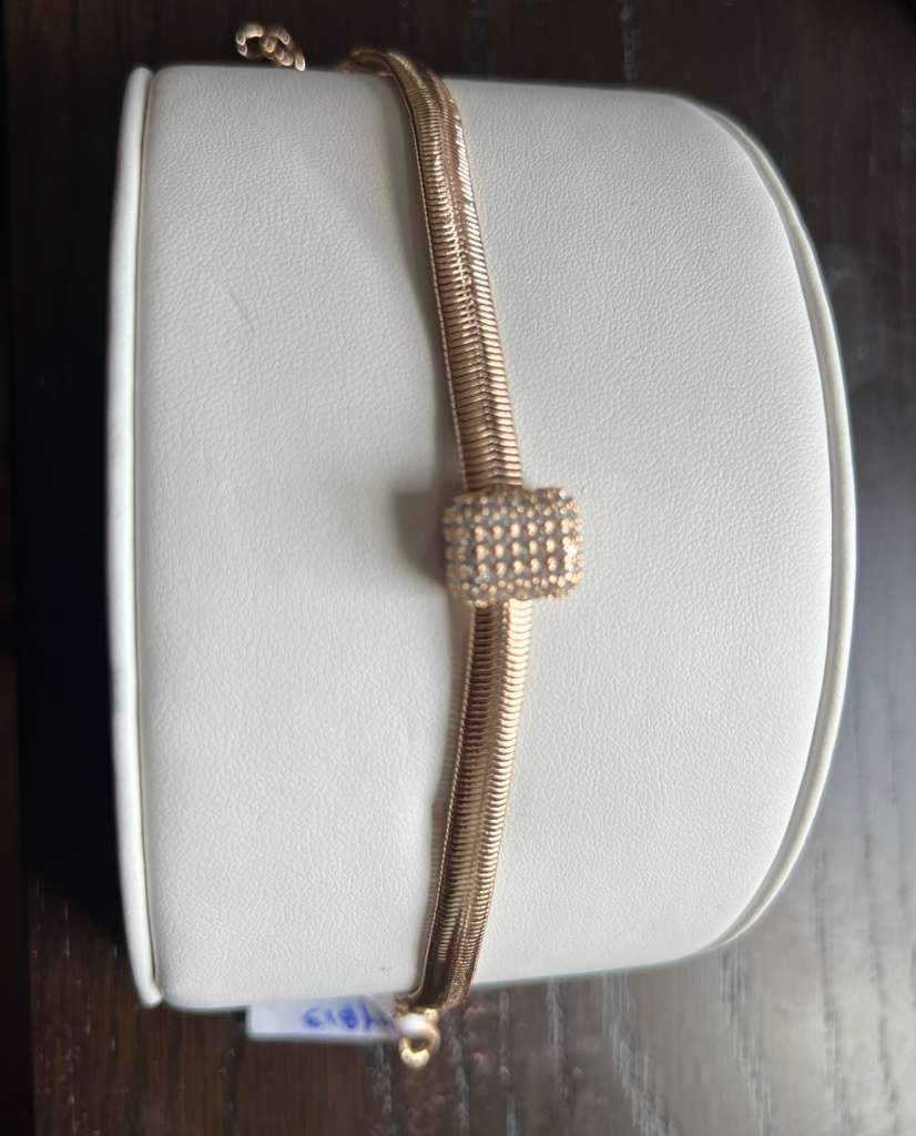 Alma Snake Pavé Bracelet